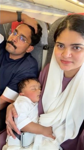 UAE ➡️ India ✈️Daam’s first flight 😍✨ #shorts 87/365✅ #firstflightjourney