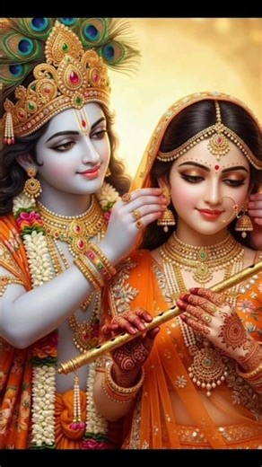 ✨ Kanha ka Prem, Radha ki Bhakti! 🙏 #ShreeKrishna
