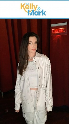 31K views · 873 reactions | @annehathaway | Live with Kelly and Mark | Facebook