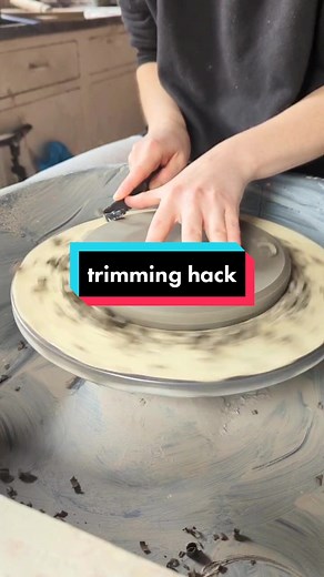 Trimming Plates with a Game Changing Batt Rug | Ceramics Studio