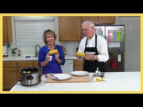 How to Make Crockpot Corn on the Cob! An Easy, Healthy Corn on the Cob Recipe!