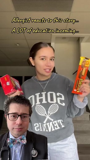 How are food allergies disgnosed? There is a difference between sensitization and allergy. Testing is more accurate if there is context to it. Thank you to @syddollasign for sharing her story! #food #allergies #peanut #tiktokdoc #learnontiktok #greenscreenvideo #greenscreen