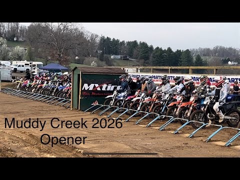 Muddy Creek 2026 Opening Round #yz250 #dirtbike #motocross #motovlog