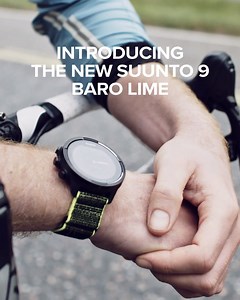 9.2K views · 181 reactions | The new #Suunto9 Baro Lime is a multisport GPS watch designed for athletes who demand the best from their equipment. ⌚ This lightweight powerhouse has a new Loop Strap for improved wrist heart rate reading and maximum comfort. The soft, breathable textile strap with effortless adjustment allows you to focus on what’s important – your performance. ⁠ Get it now: bit.ly/35Qzyiw | Suunto | Facebook