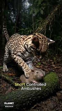 Ocelot: Precision in the Understory #wildlife #animals #nature #shorts