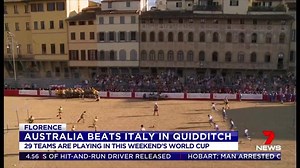 77K views · 639 reactions | Australia has found a bit of magic to beat Italy at the Quidditch World Cup. www.7News.com.au #Quidditch #7News | 7NEWS Sydney | Facebook