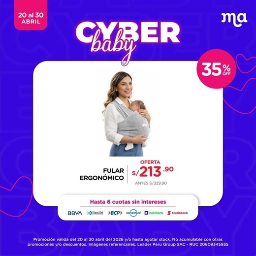 🚨 ¡CYBER BABY YA ESTÁ EN MATERNELLE! 🚨