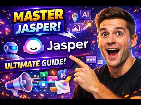Jasper AI Tutorial 2026 | Write Blogs, Ads & Content with AI (Beginner Guide)