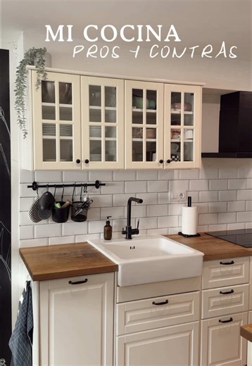 Antes de quitar esta cocina, tenia que hacer este vídeo! Ahora tengo ganas de enseñaros cómo será la nueva 🤓 #cocina #cocinabodbyn #bodbyn #bodbynikea #prosycontras