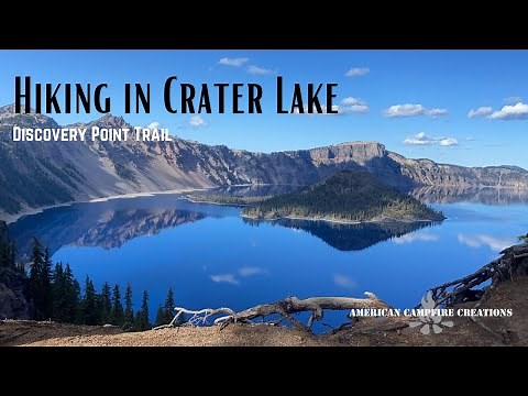 Hiking in Crater Lake National Park Oregon | Discovery Point Trail 🗻