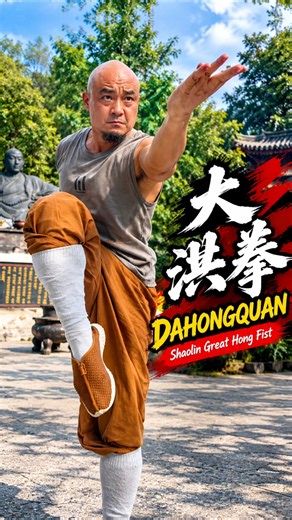 Shaolin Da Hong Quan ☯️ Power Rises Like a Torrent (少林大洪拳)