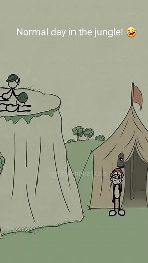 85_Normal day in the jungle! 🤣 #foryoupage #rico #animations #memes #trending #crazy #ricoanimations0 #fyp #vira | Norwegian
