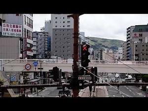長崎電気軌道 長崎駅前 路面電車ポイント操作用信号機