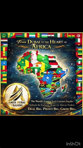 Attention Africa Business Leaders 🔥 Big Stock. Big Deals. Big Profit. Your direct supply route from Dubai starts NOW. Trade with Amer Dubai Africa and scale your business to the next level.