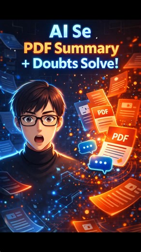 PDF ka tension? AI solves it fast 🔥