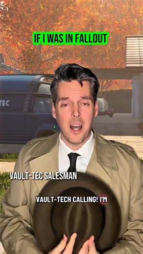 M willis wardle on Instagram: "Ok, why am I believable as the vault-tec salesman LOL PUT ME IN COACH, IM READY! This is day 147 of me asking @falloutonprime to cast me as a background character in any upcoming season! #fallout #falloutmemes #falloutfits #falloutcosplay #falloutonprime"