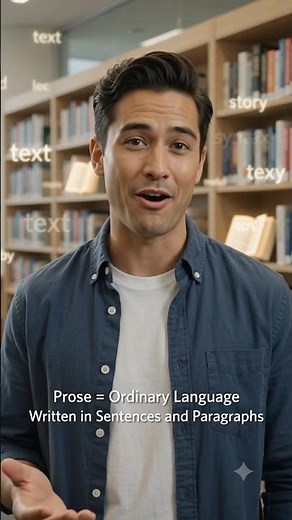 What Is Prose? | Simple Definition with Examples | English Literature #education #sentences