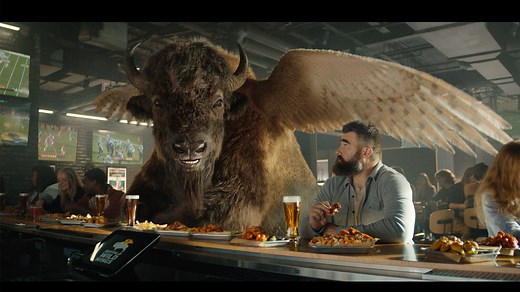 Buffalo Wild Wings' Jason Kelce and Hank commercial: 'You up?'