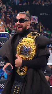 "Diarrhea" chants 😂 #WWE #SmackDown #TheRock #RomanReigns #CodyRhodes #SethRollins #WrestleMania | Foxtel