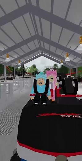 超速いジェットコースターに乗ってみた結果！？【ロブロックス/ROBLOX】#shorts