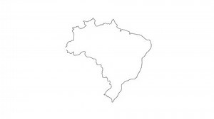 Animated Sketch Brazil Map Icon4k Video Stock Footage Video (100% Royalty-free) 3404592267 | Shutterstock