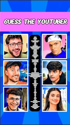 Guess the YouTuber !! carryminti, triggered insaan, totalgaming #shorts #quiz #guesstheyoutuber