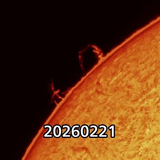 3 Hrs Prominence Timelapse(20260221)