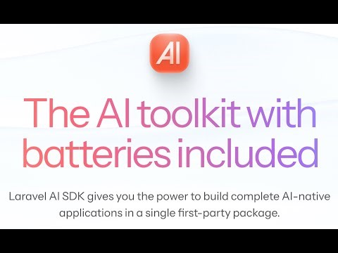 [VOD] Laravel AI SDK just dropped (part 1)