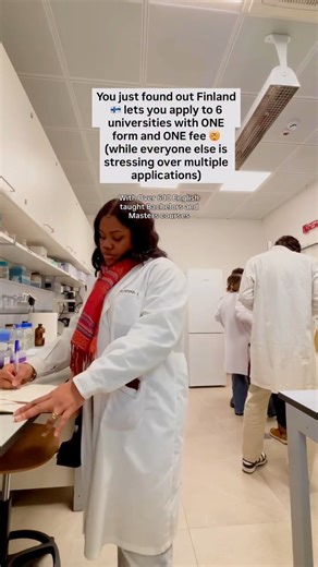 Yvonne C.E | Life Across Borders on Instagram: "In-depth details on studying in Finland is the Finnish application tea nobody’s talking about ☕🇫🇮 But I’ll spill it to YOU because I want to see you win. While your friends are out there paying multiple application fees and filling endless forms, Finland said “let’s make this EASY” 😌 📅 APPLICATION DATES: - Opens: January 7, 2026 (8:00 AM Finnish time) - Closes: January 21, 2026 (3:00 PM Finnish time) - Studies Start: September 2026 🎓 SCHOLARSH