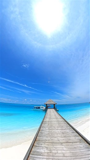 The reception of your hotel in #MALDIVES