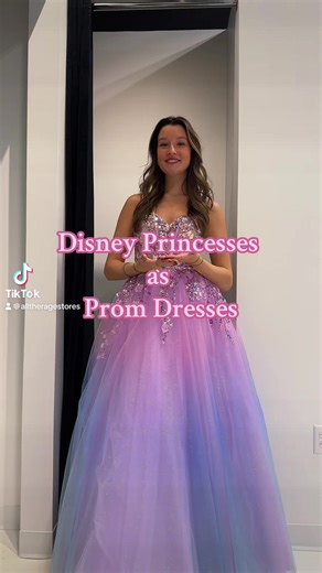 1.2K views · 18 reactions | Disney Princesses as Prom Dresses!✨ which princess is your favorite? #prom2024 #promdress | All The Rage | Facebook