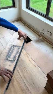 Install vinyl flooring #jab #construction #DIY #flooring #fyp