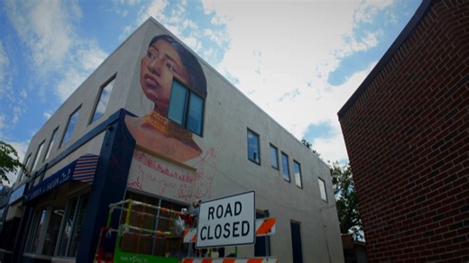 New murals are popping up on Lake Street in Minneapolis – here's why
