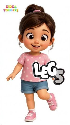 Learn Body Parts for Kids | Head, Shoulders, Knees & Toes | Toddler Learning