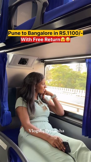 Pratiksha Khedekar on Instagram: "Premium Intercity travel made affordable with @zing.bus 🫶🤩 Download the Zingbus App for more benefits✨ Limited period offer Max discount ₹1000 One free ticket per user Offer Valid for 1 month #pune #bangalore #lifestyle #punecity #punekar #puneinstagrammers #vlogsbypratiksha"