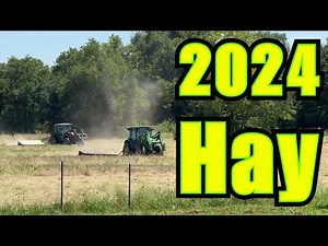 Cutting Hay for 2024: Overcoming a Late Start Due to Wet Weather