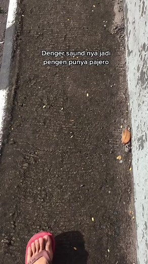 Strolling Along a Scenic Pathway in Flip-Flops