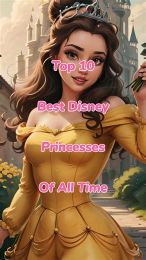 Top 10 best disney princess of all time #disney #top10 #short