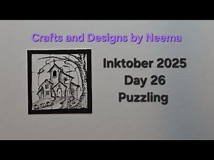 Inktober 2026 Day 26 prompt: Puzzling #Inktober