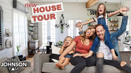 FIRST FAMILY HOUSE TOUR! 🏡 Exclusive Johnson Fam Home Tour!