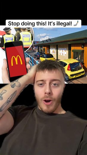 Luke Malpas on Instagram: "Stop using your phones at drive thrus! It’s illegal!"