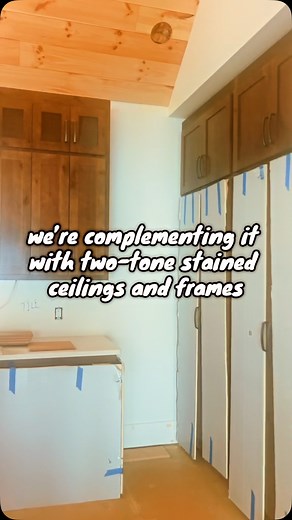 Check out this stunning custom interior we’re working on for a builder in Charlotte! The view is absolutely breathtaking, and we’re complementing it with two-tone stained ceilings and frames, along with painted trims and walls to complete the transformation. Stay tuned for the final reveal! #PCIPainting #CustomStaining #InteriorPainting #CharlotteNC #HomeTransformation #PaintingPros #breathtakingviews | Emmanuel Jacques