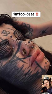 #tattooartist #tattooideas #tattooart #tattoodesign #tattoos #tattoolife #tattooed #facetattoo #tattoogirl #piercing #nosepiercings #reelsvideoシ #maereaction #bodymodification #eyeballtattoo #splittongue | Mae Reaction New