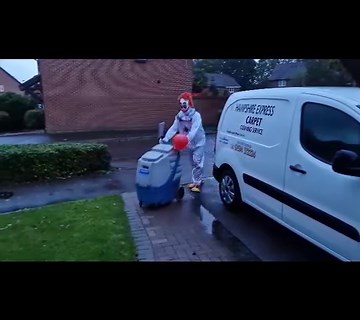 Killer Clown Carpet Cleaning 🤡🗡 | Hampshire Express Carpet Cleaning
