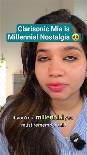 Clarisonic Mia is Millennial Nostalgia 🥹 #skincare