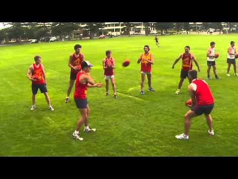 AFL COACHING DRILL #7 - Quickhands 7
