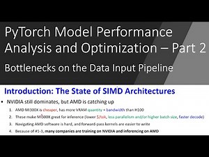 PyTorch Data Loader Tuning + GPU Cross-Architecture Optimizations: CUDA and AMD