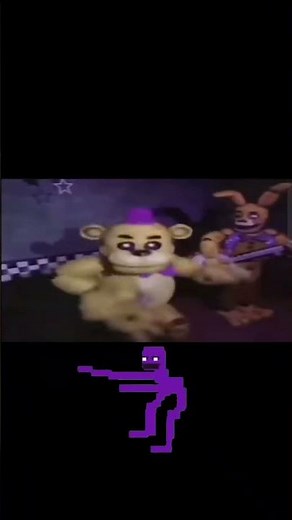Fredbear dancing lol #fnaf #fredbear