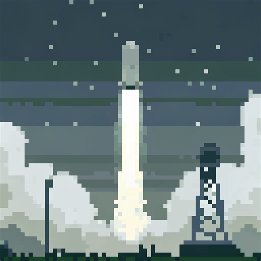 rocket launch by madmakingmistery