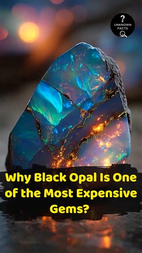 Why Black Opal Is One of the Most Expensive Gems? | Unknown Facts